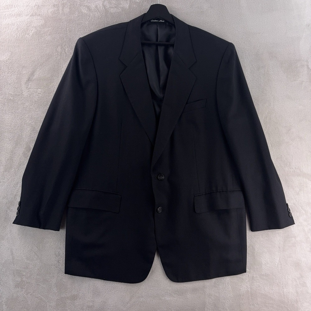 Loro Piana Blazer Mens Size 38R Black 100% Cashmere Luxury Sport Coat